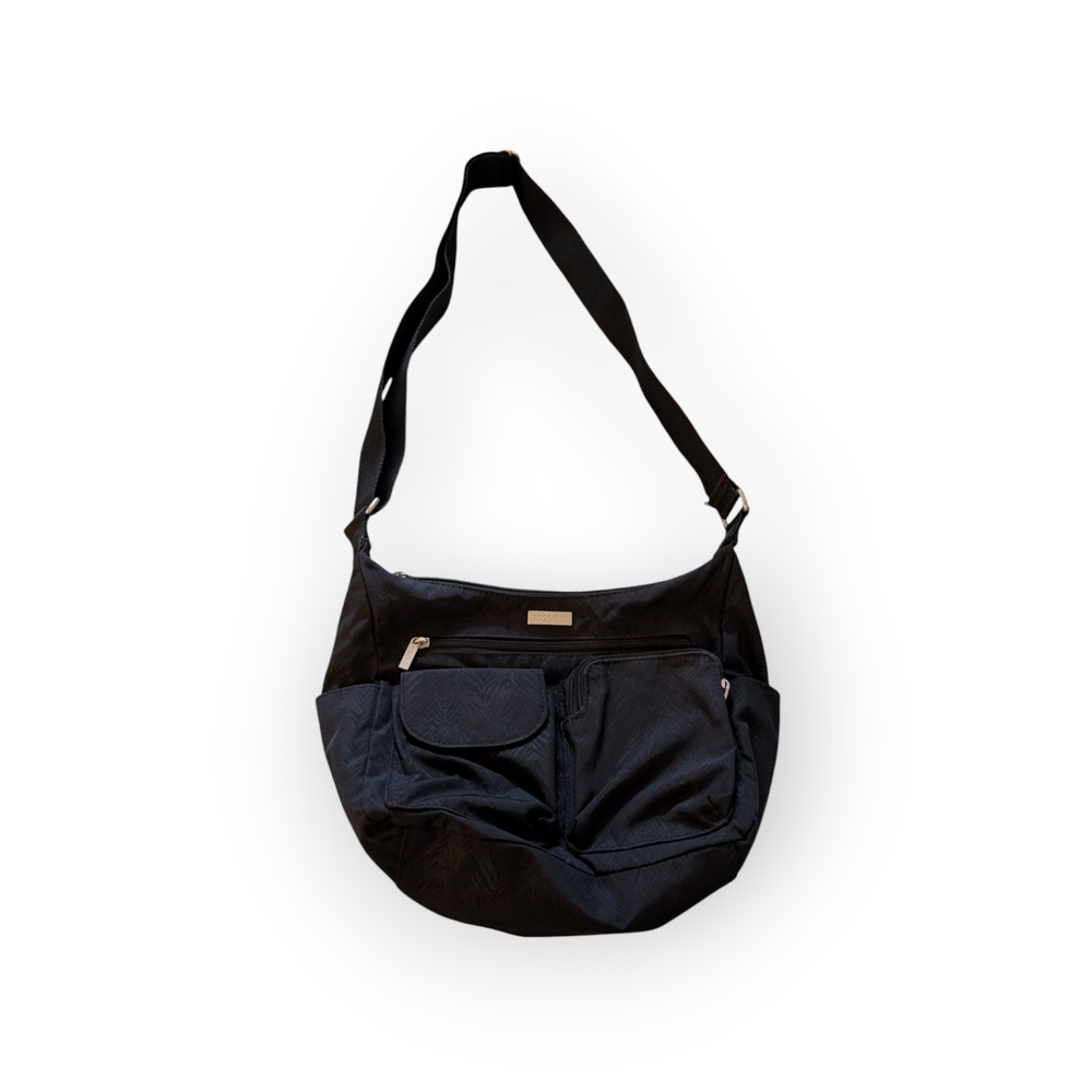 Baggallini Black Shoulder Bag with Adjustable Strap
